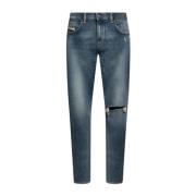 ‘2019 D-Strukt L.30‘ slim fit jeans Diesel , Blue , Heren