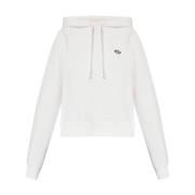 Hoodie Diesel , White , Dames