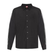 ‘S-Warh’ shirt Diesel , Black , Heren