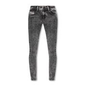 ‘2017 Slandy L.32’ jeans Diesel , Gray , Dames