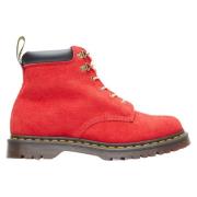 Suède Veterschoenen Dr. Martens , Red , Dames