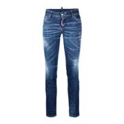 Slim-fit Jennifer Spruzzi Jeans Dsquared2 , Blue , Dames