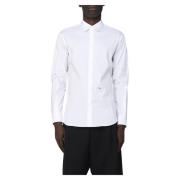 Elegante Formele Overhemd Upgrade Dsquared2 , White , Heren