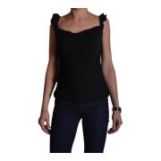 Mouwloos T-shirt Dsquared2 , Black , Dames