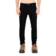 Black Bull Skater - Negro Slim-fit Jeans Dsquared2 , Black , Heren