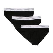 Zwarte Heren Briefs Set Dsquared2 , Black , Heren