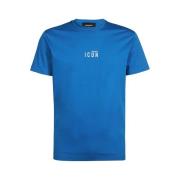 Mini Icon T-Shirt Dsquared2 , Blue , Heren