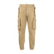 Slim-fit Trousers Dsquared2 , Beige , Heren