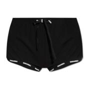 Shorts met logo Dsquared2 , Black , Dames
