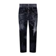‘Twin Pack’ jeans Dsquared2 , Black , Heren
