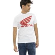 Korte mouwen T-shirt met ronde hals en print Dsquared2 , White , Heren