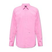 Shirt met logo Dsquared2 , Pink , Heren