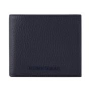 Leren Portemonnee met Meerdere Kaartsleuven Emporio Armani , Blue , He...