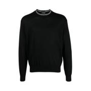 Stijlvolle Pullover Trui Emporio Armani , Black , Heren