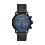 Verbluffende Ar11201 Quartz Horloge - 43mm Roestvrijstalen Kast Empori...