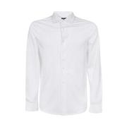 Stijlvol Wit Overhemd voor Heren Emporio Armani , White , Heren