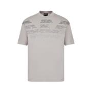 T-Shirt T-Shirt, Klassieke Stijl Emporio Armani , Gray , Heren