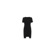 Nero Jurk - Stijlvol en Elegant Emporio Armani , Black , Dames