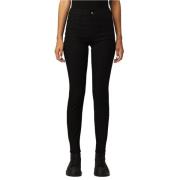 Street Style Hoge Taille Skinny Fit Jeans Emporio Armani , Black , Dam...