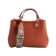 Handbags Emporio Armani , Brown , Dames