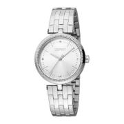 Zilveren Damesmode Horloge Esprit , Gray , Dames