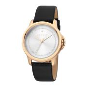 Rose Gouden Damesmode Horloge Esprit , Pink , Dames