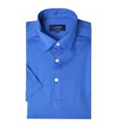 Tijdloze Klassieke Casual Overhemd Eton , Blue , Heren