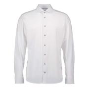 Witte Longsleeves Eton , White , Heren