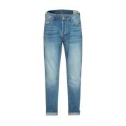 Straight Jeans Evisu , Blue , Heren