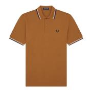 Klassiek Laurel Crown Polo Shirt Fred Perry , Brown , Heren