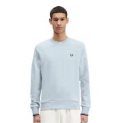 Celeste Crewneck Sweatshirt Fred Perry , Blue , Heren