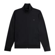 Klassieke Zip-Through Sweatshirt Fred Perry , Black , Heren