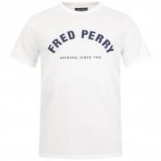 t-shirt Fred Perry , White , Heren