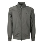 Brentham Jas - Stijlvolle Jassen Fred Perry , Green , Heren