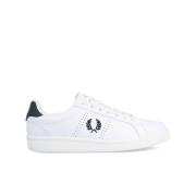 Klassieke witte herensneakers Fred Perry , White , Heren