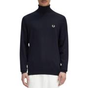 Navy Coltrui Jersey Fred Perry , Blue , Heren