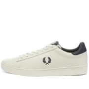 Leren Tennisschoenen met Geborduurde Laurierkroon Fred Perry , White ,...