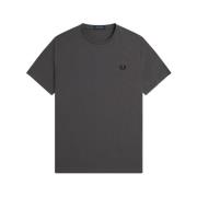 T-shirt met grafische print op de achterkant en lauwerkrans Fred Perry...