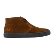 Ginger Suede Hawley Desert Boot Fred Perry , Brown , Heren