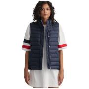 Lichtgewicht mouwloze donsjas Gant , Blue , Dames