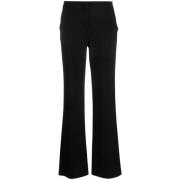 Wide Trousers Giorgio Armani , Black , Dames