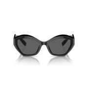 Elegante zonnebrillencollectie voor vrouwen Giorgio Armani , Black , D...
