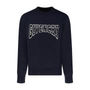 Blauwe Sweaters voor Heren Givenchy , Blue , Heren