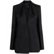 Stijlvolle Single-breasted Blazer Givenchy , Black , Dames