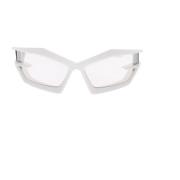 Stijlvolle Bril met 69mm Lensbreedte Givenchy , White , Unisex