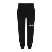 Sweatpants met logo Givenchy , Black , Dames