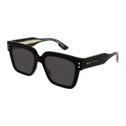 Gucci bold squared black sunglasses Gucci , Black , Dames