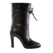 Enkellaarzen met trekkoord Gucci , Black , Dames