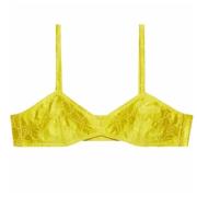 GG Supreme bralette Gucci , Yellow , Dames