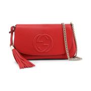 Cross Body Tas Gucci , Red , Dames